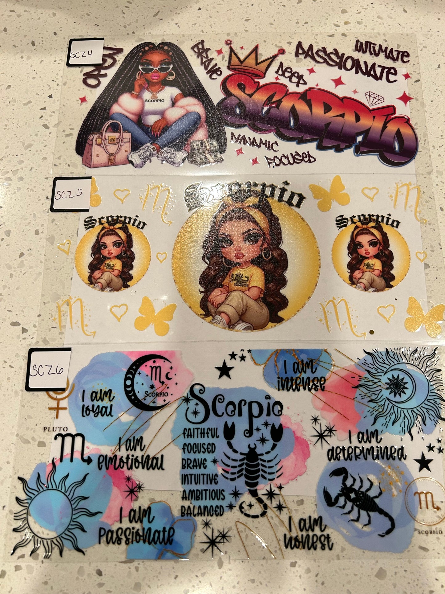 Zodiac wraps