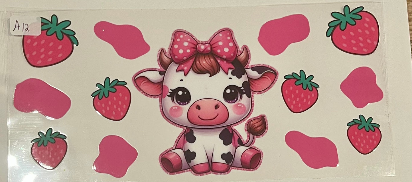 Animal wraps (Highland cows, sea animals, pigs, etc)