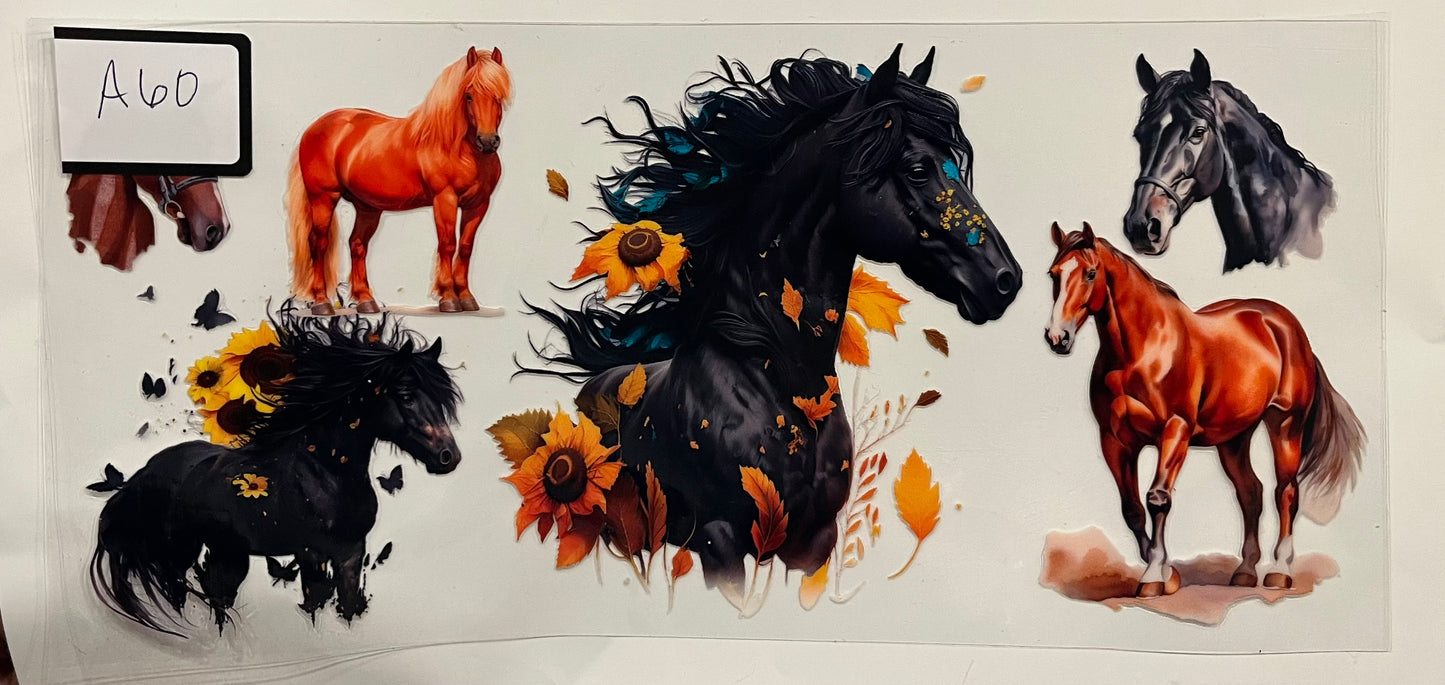 Animal wraps (Highland cows, sea animals, pigs, etc)