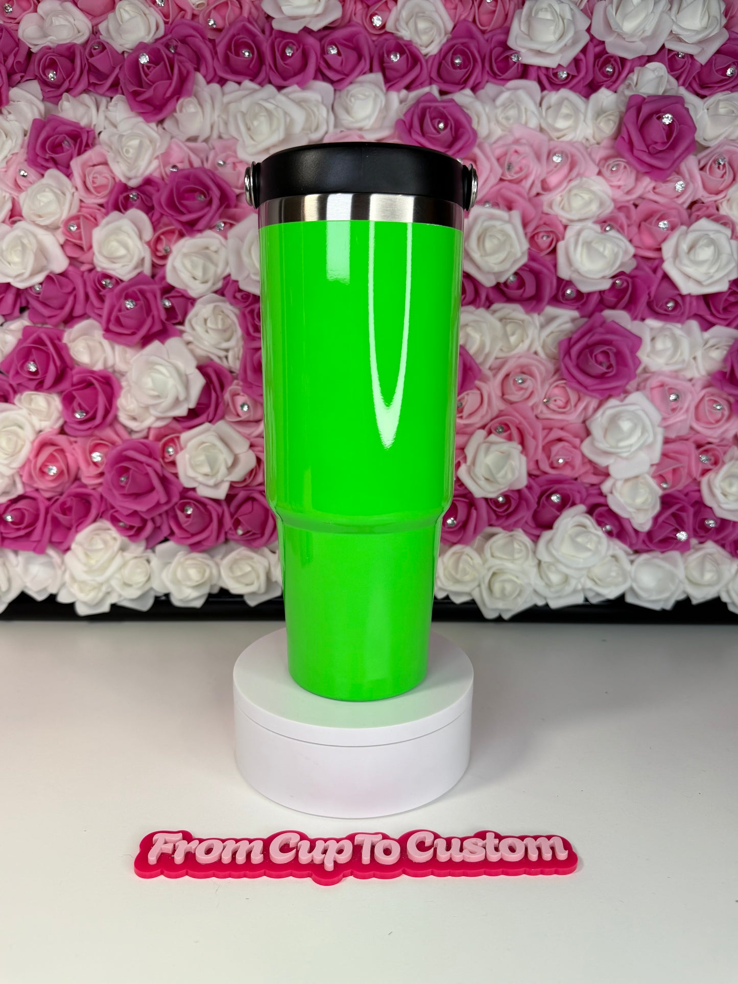 30 oz insulated tumbler with leak proof lid