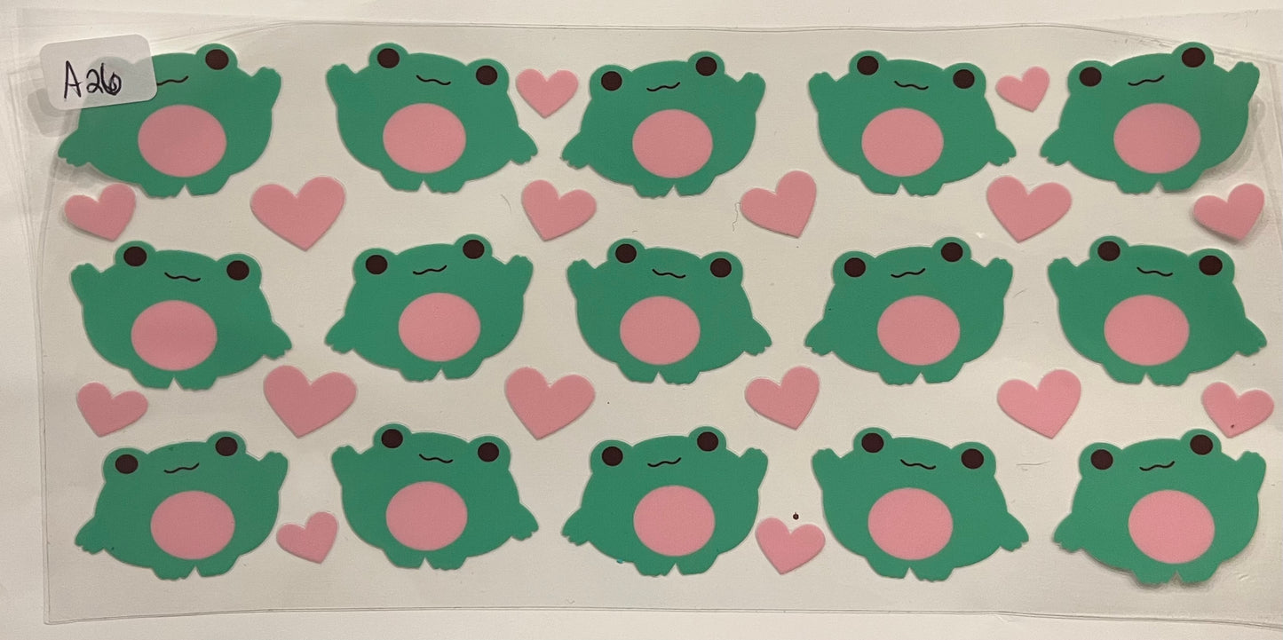 Animal wraps (Highland cows, sea animals, pigs, etc)