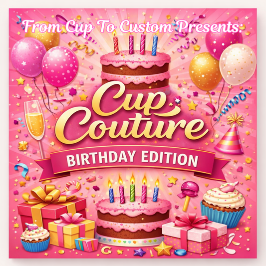 Cup couture Birthday Edition small box