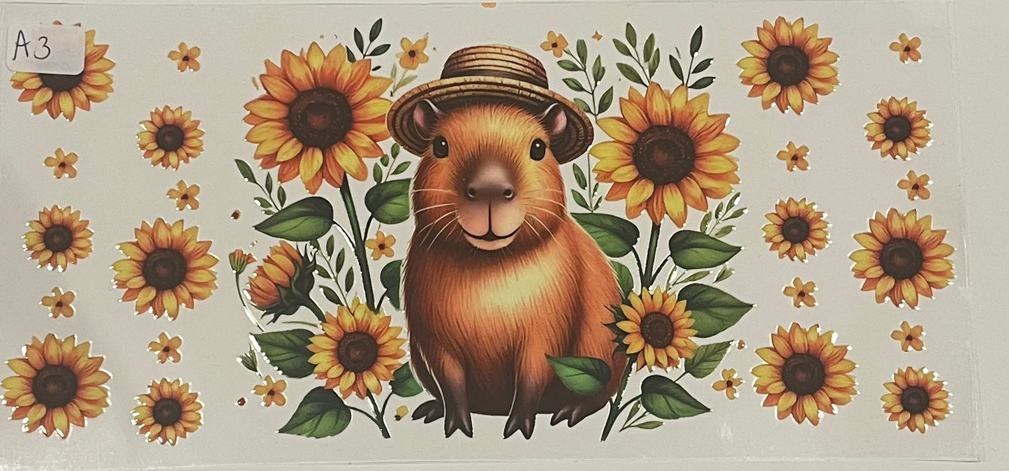 Animal wraps (Highland cows, sea animals, pigs, etc)
