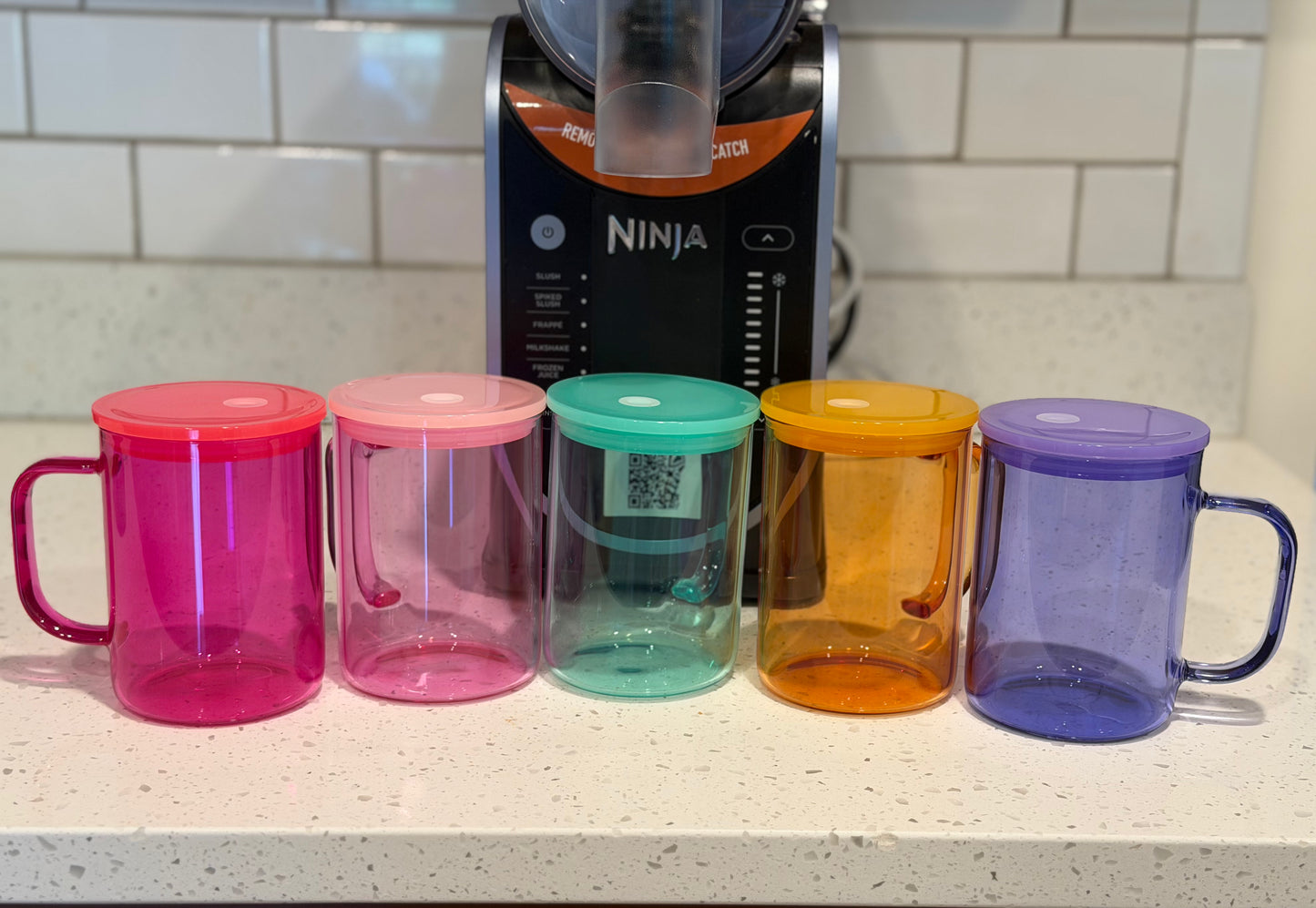 17 oz Glass Mugs