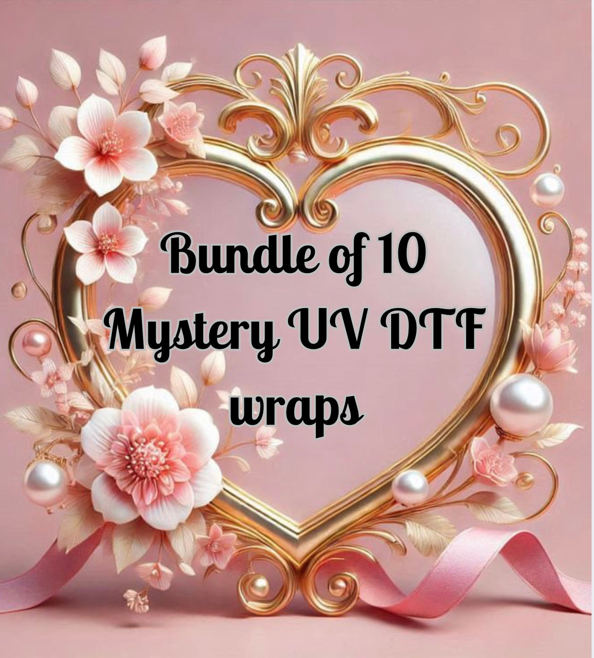 10 Mystery UV Dtf Wrap Bundle